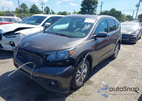 2013 Honda Cr-V Ex-L z USA, uszkodzony, nr VIN 5J6RM3H75DL044881